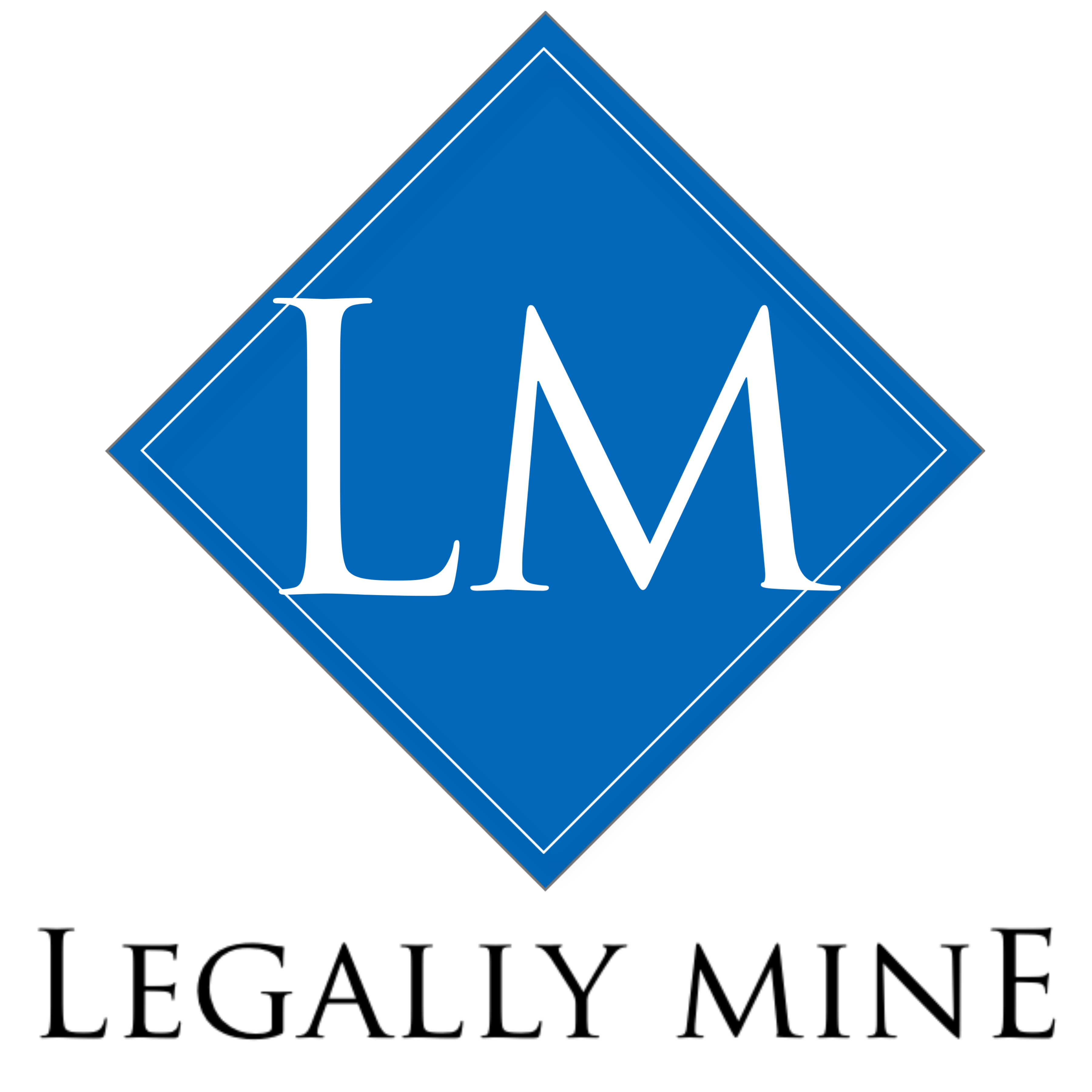 Legally Mine logo Legally Mine logo